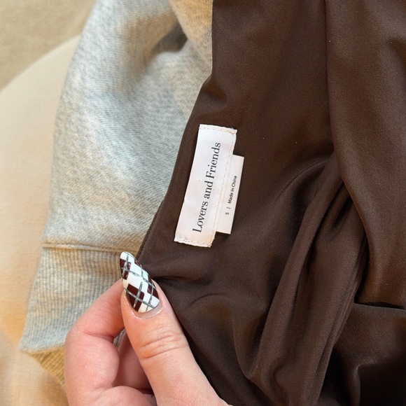 Lovers & Friends Odessa Gown in Espresso Brown - Picture 7 of 7